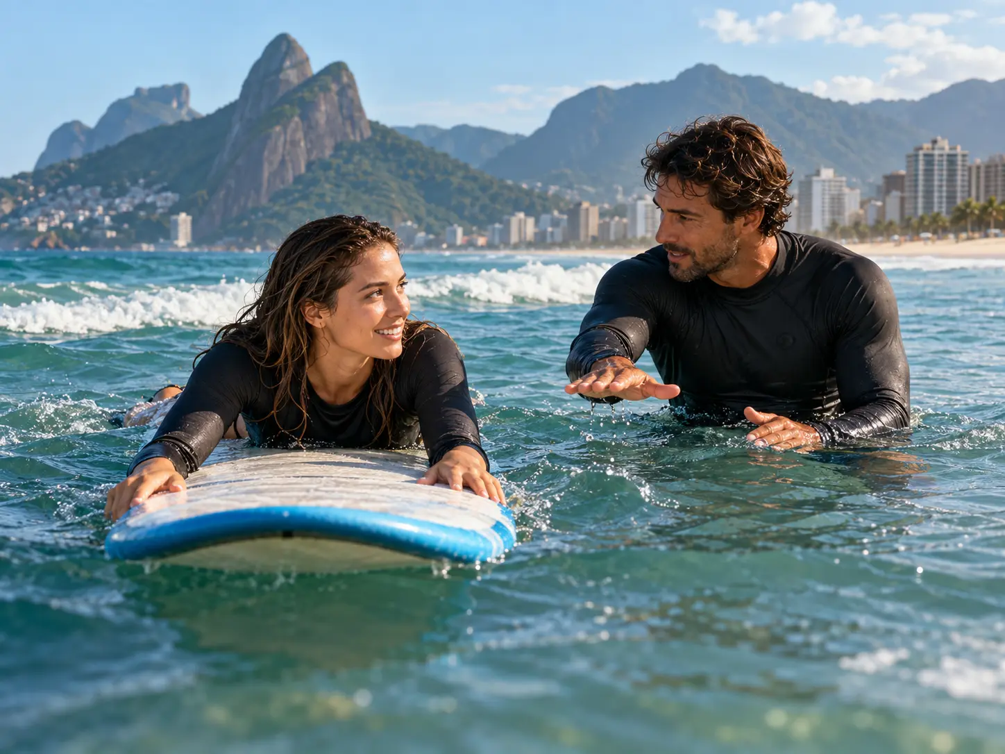 Aula particular de surf